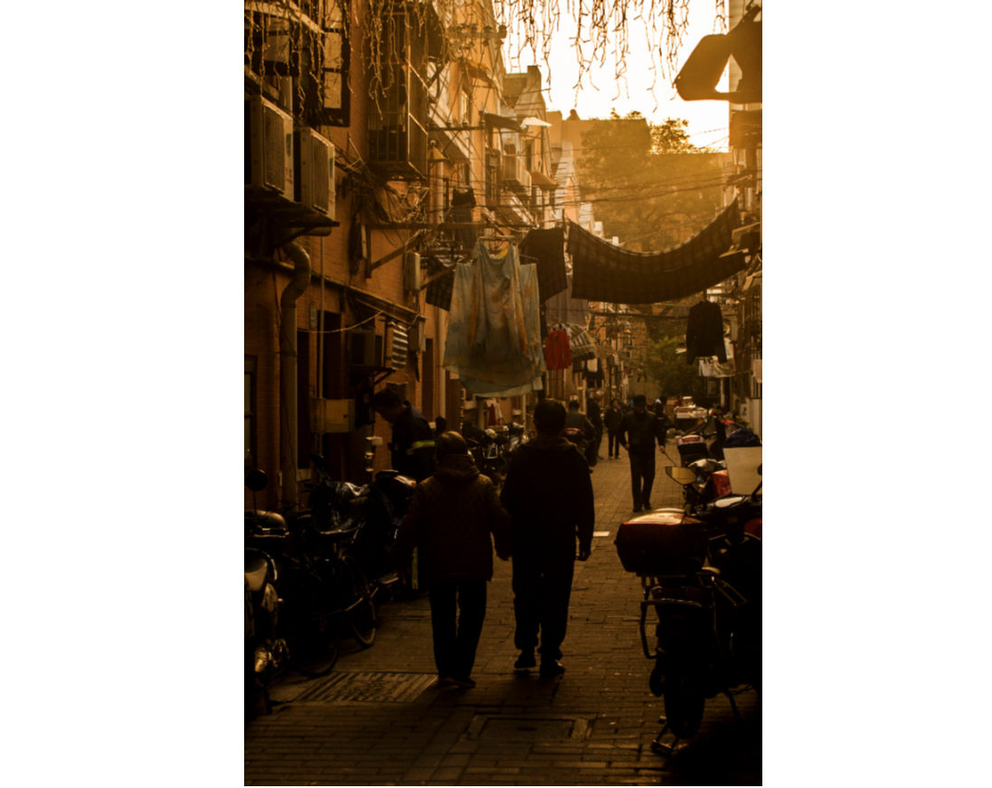 Walking  Around Jing An - Modern Love